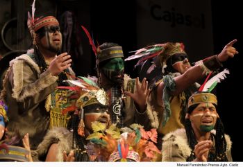 <h2>Chapa y procopio se hacen jefes indios por carnaval</h2><br/>