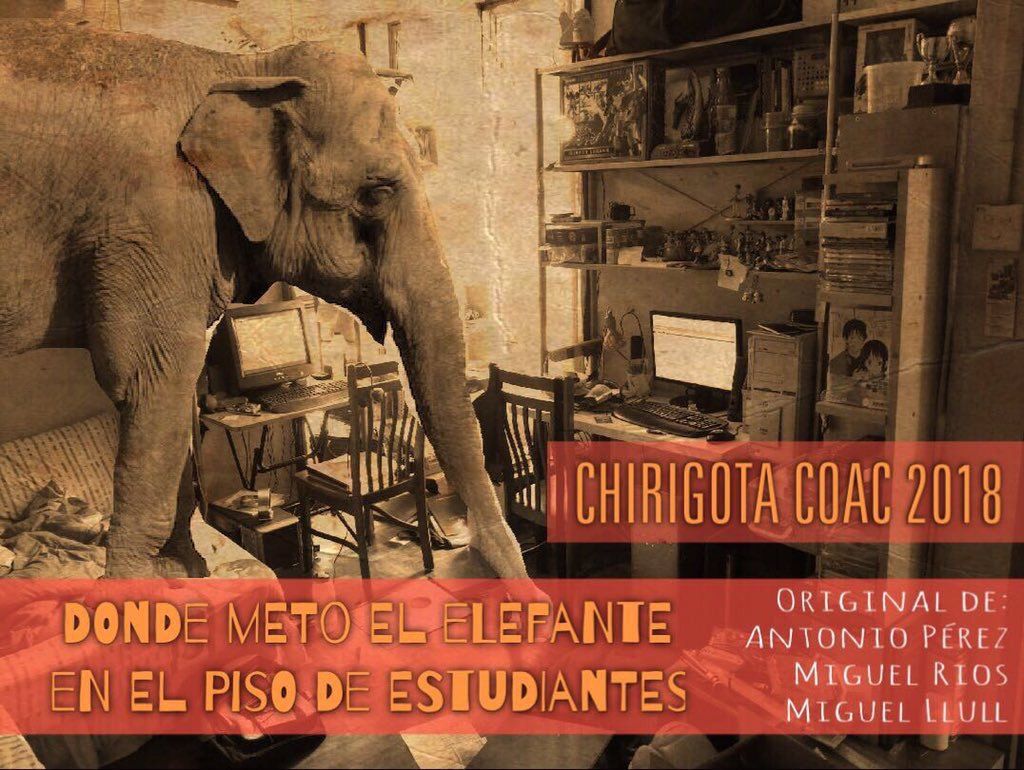 Donde meto el elefante en un piso de estudiante Donde meto el elefante en un piso de estudiante